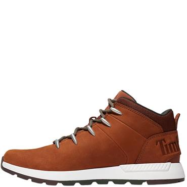TIMBERLAND MENS MID LACE ANKLE BOOT - SADDLE
